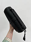 Жіноча сумка Ів Сен Лоран чорна Yves Saint Laurent Black College Medium in Quilted Leather, фото 3