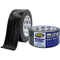 Армированная клейкая лента (сантехнический скотч) HPX Duct Tape Universal 1900 48ммх25м черная (BC4825)