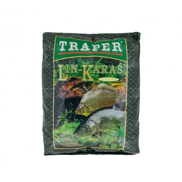 Прикормка Traper Sekret 1kg Lin-Karas czerw robak, фото 1