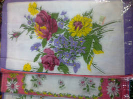 Носова хустка жіноча в пакованні бавовна