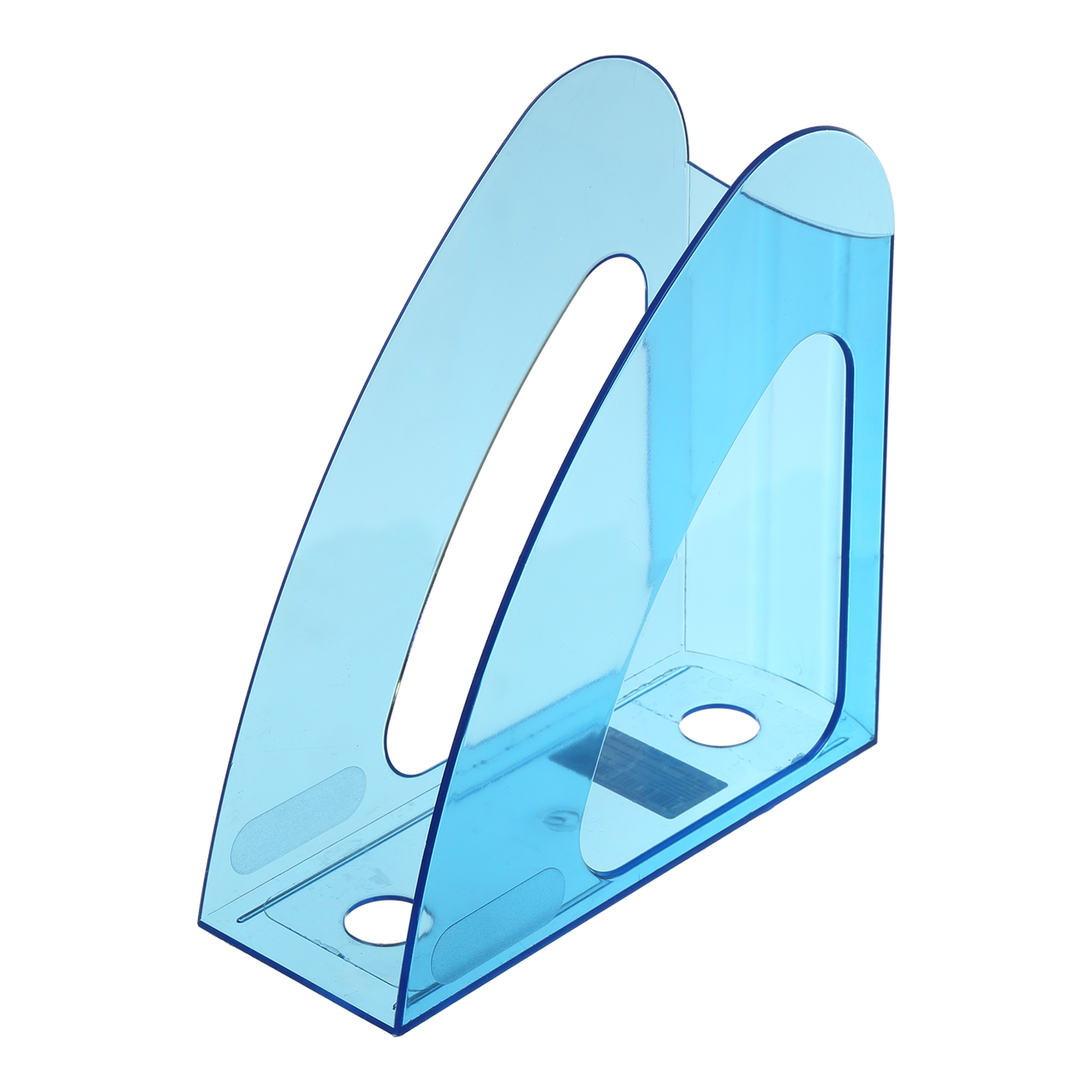 /Лоток пласт д/бум верт ВЕСЕЛКА блакитний