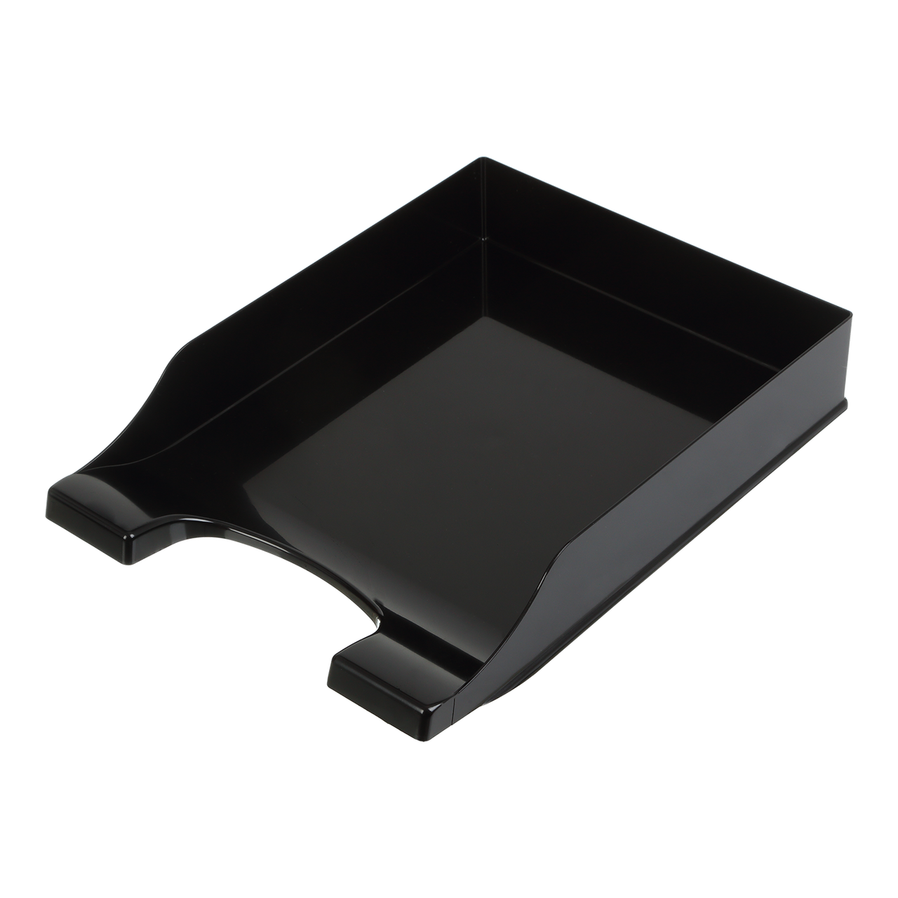 /Лоток пласт д/бум гориз Симетрія чорний