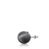 KT4Z17E811ADPTM Заглушка переднього бампера під гак Ford Edge 19-23