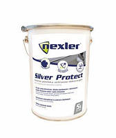 Серебристая краска- мастика гидроизоляция антикорозийная защита кровли Nexler SILVER PROTECT (IZOBIT ALU) 5 кг