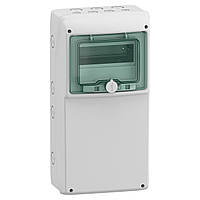 Щиток навесной универсальный Kaedra IP65 8 мод с плоской панелью Schneider Electric 13190