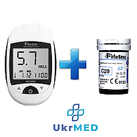 Глюкометр Finetest Auto-Coding Premium (Файнтест), Infopia + 50 смужок