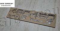 Объемные логотипы под оригинал для Volvo FH "480 Euro 5"