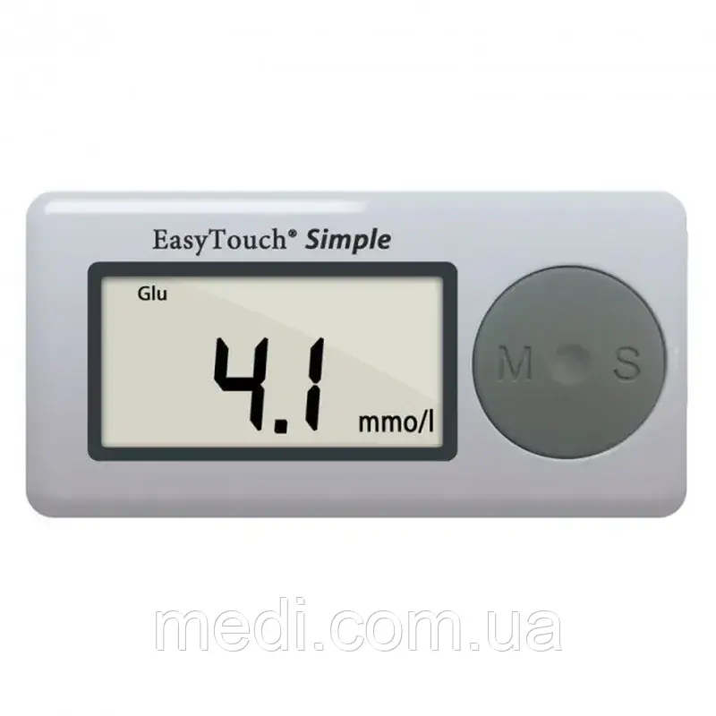 Глюкометр EasyTouch Simple (без кодування) 1 од., фото 1
