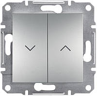 Выключатель для жалюзи Asfora Schneider Electric алюминий EPH1300161