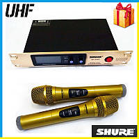 Мікрофонна радіосистема вокальні мікрофони бездротові ручні shure 300G кардіоїдний динамічний мікрофон BIN