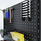 Перфо-панель SHED для інструментів. Перфопанель для гаража. Настінна перфорована дошка для інструментів., фото 2