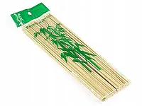 Палочки бамбуковые для шашлыка (200шт) 25см 2.5mm (1 пач) шампура шпажки деревянные для еды и закусок