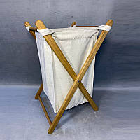 Компактний тканинний кошик для білизни прямокутний кошик білизняний текстильний короб для брудних речей BIN