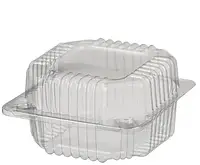 Упаковка для десертов 500мл ПС-8 110*105*58 (50 шт) блистерная одноразовая прозрачная контейнер