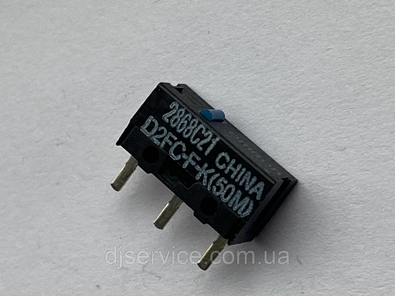 Кнопка тактова OMRON SWITCH 12x5mm для комп'ютерної миші Mouse Button Switch D2FC-F-K RAZER Logitech, фото 1