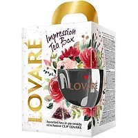 Набір чаю Lovare Impression Tea Box 2г*28шт + чашка