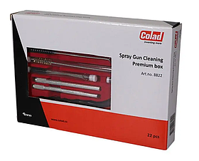 Набір для чищення фарбопультів Colad в кейсі
