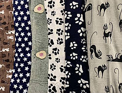 Пледи-простирадло з мікрофібри 220х200 оптом