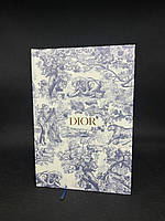 Записник Dior блокнот із закладкою щоденник для записів планер недатований Діор натотник