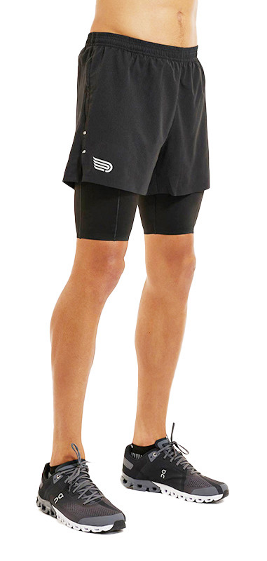 Чоловічі шорти 2-в-1 ELITE 4,5" SHORTS PRESSIO PMR 0030E.