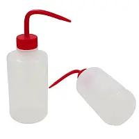Пляшка з носиком батл для тату тату (500ml) червона кришка
