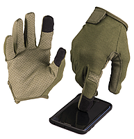 Перчатки тактические MIL-TEC ХXL (12521101-906-ХXL) сенсорные штурмовые для военных и полиции Олива