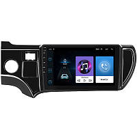 Штатная магнитола Lesko для Toyota Prius c I 2011-2015 экран 9" 1/16Gb Wi-Fi GPS Base pl