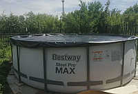 Каркасный бассейн Bestway 15427 Steel Pro MAX 366х133 см круглый для всей семьи с картриджным фильтром