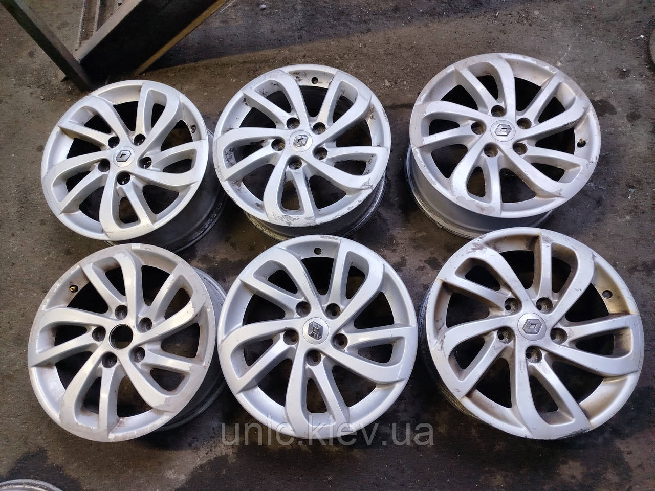 Диски литі 6.5 J / R16 Рено Меган 3 / Сценік 3 / Лагуна 3 б/в, фото 1