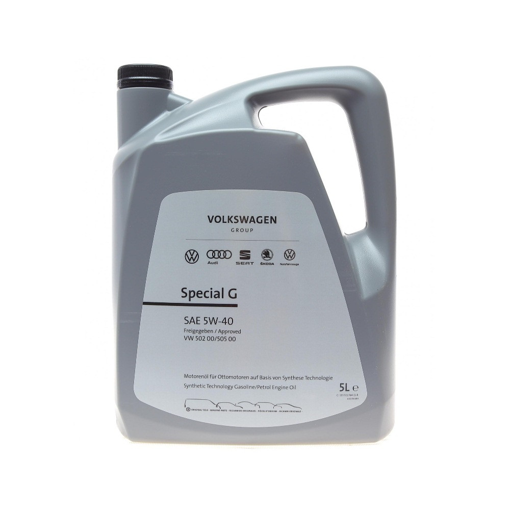 Мастило моторне 5W40 Special G 5L VW 502 00/505 00 для Volkswagen