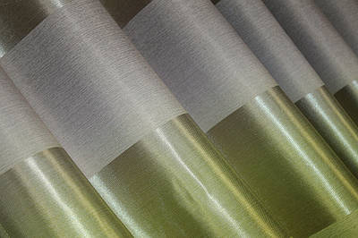 Шторна тканина, фотоштори двосторонні. Колір оливковий. Код 1384ш