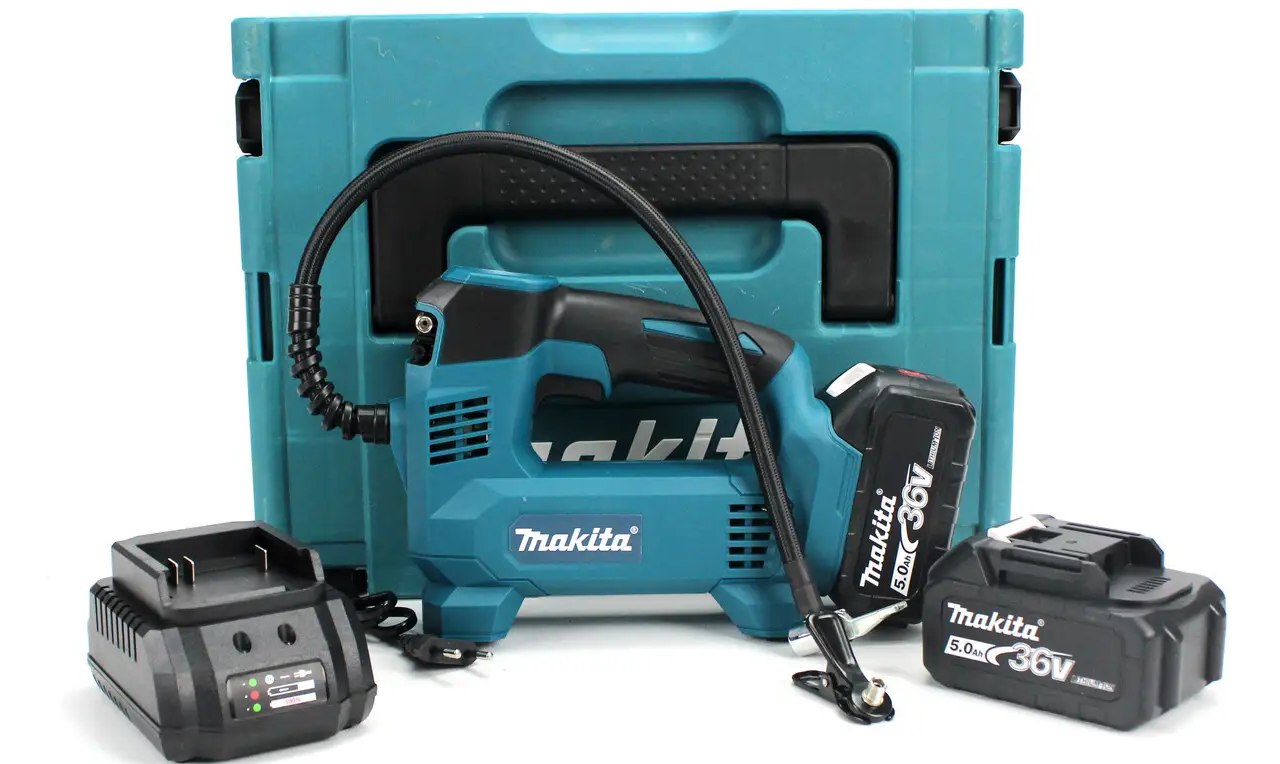 Аккумуляторный автомобильный компрессор Makita DMP180 12 л мин 36 V 10 ...