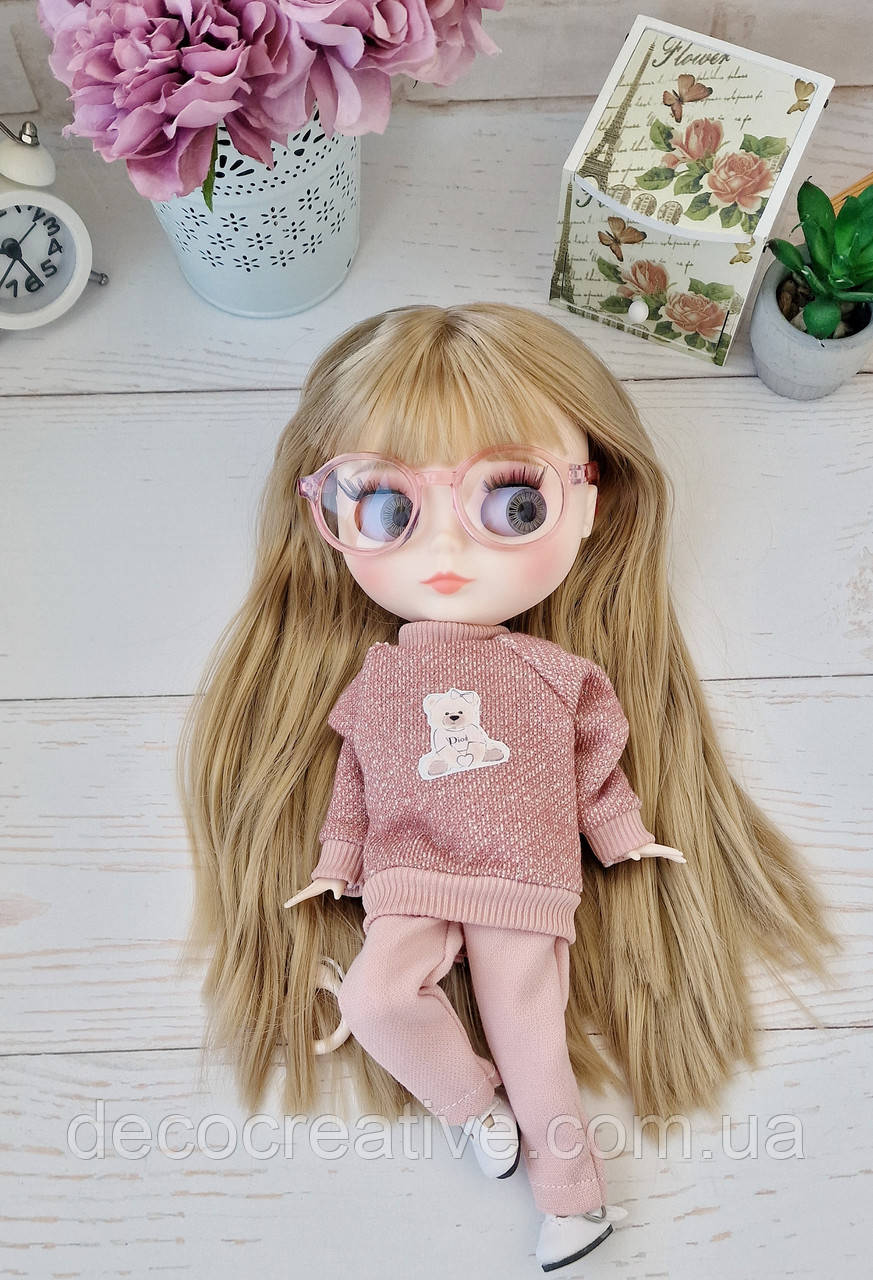 Лялька Блайз Blythe 30 см в одязі русявий колір волосся шарнірна