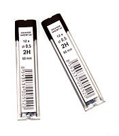 Грифелі для механічного олівця Koh-i-noor 0,5мм 2H 12шт