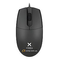 Мышь USB Vinga MS-110 Black