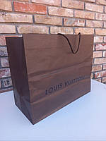 Крафтовий пакет Louis Vuitton 49х41х23 см.