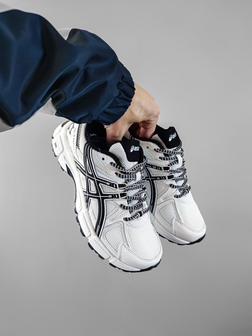 Кросівки чоловічі білі Asics Gel Kahana 8 White Black (16951), фото 1