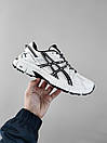 Кросівки чоловічі білі Asics Gel Kahana 8 White Black (16951), фото 7