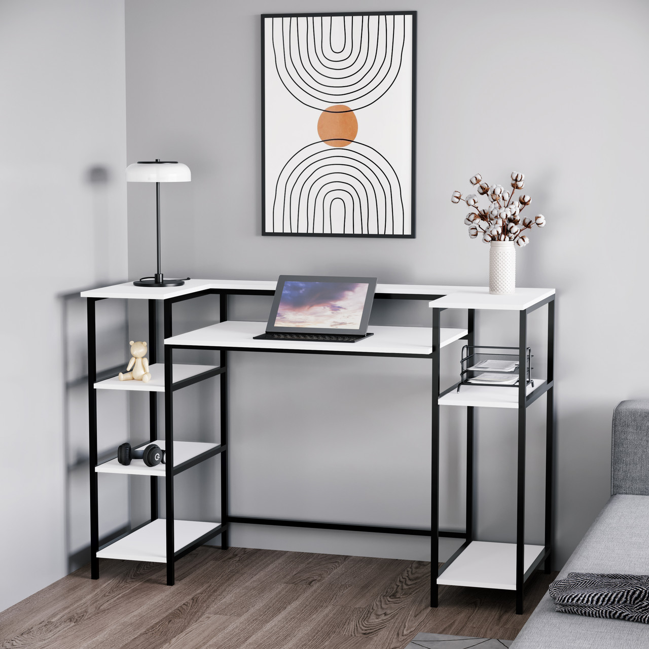 Письмовий стіл N-09 Ш 1500 \ В 900 \ Г 600, фото 1