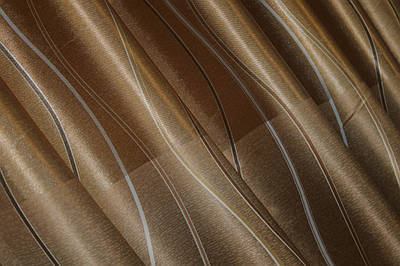 Шторна тканина, фотоштори двосторонні. Колір коричневий. Код 1407ш