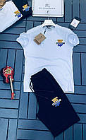 LI Мужская футболка и шорты Burberry Premium КАЧЕСТВО / Burberry чоловіча футболка поло L