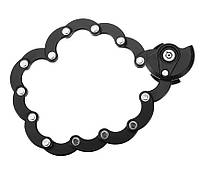 Складаний велосипедний замок BIKIGHT (14 ланок, довжина 58 см), фото 2