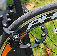 Складаний велосипедний замок BIKIGHT (14 ланок, довжина 58 см), фото 10