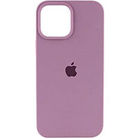 Чехол силиконовый для Айфон 14 Pro / Silicone Full Case для iPhone 14 Pro (Лиловый / Lilac)