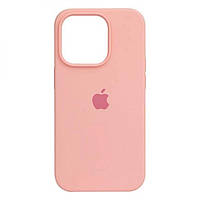 Чехол силиконовый для Айфон 14 Pro / Silicone Full Case для iPhone 14 Pro (Розовый / Light pink)