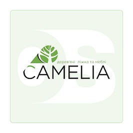 Ліжка з м'яким узголів'ям подіуми Camelia