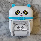 Дитячий фото принтер міні mini printer на блютузі компактний для андроїд та айфону з липкою стрічкою, фото 11