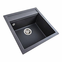 Гранітна мийка для кухні VALESO FIESTA 5149 матова Моріон