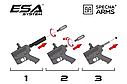 Штурмова гвинтівка SA-C19 CORE Daniel Defense — Chaos Bronze [Specna Arms], фото 11