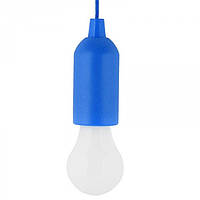 Фонарь-лампа X-Balog BL 15418 светодиодный на шнурке работает от батареек Синий mr